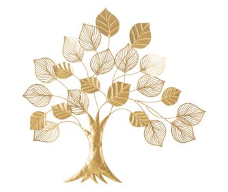 Stenska dekoracija, Albero goldy cm 81x2,5x78