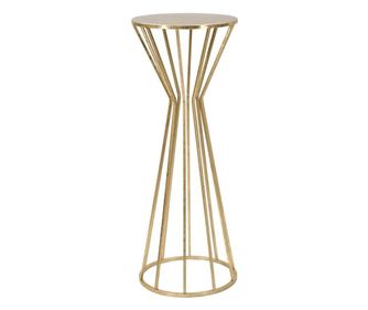Πλευρικό τραπέζι με βάση τηλεφώνου glam cm ø 38x100