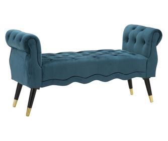 Ottomán Párizs Kék 120 cm