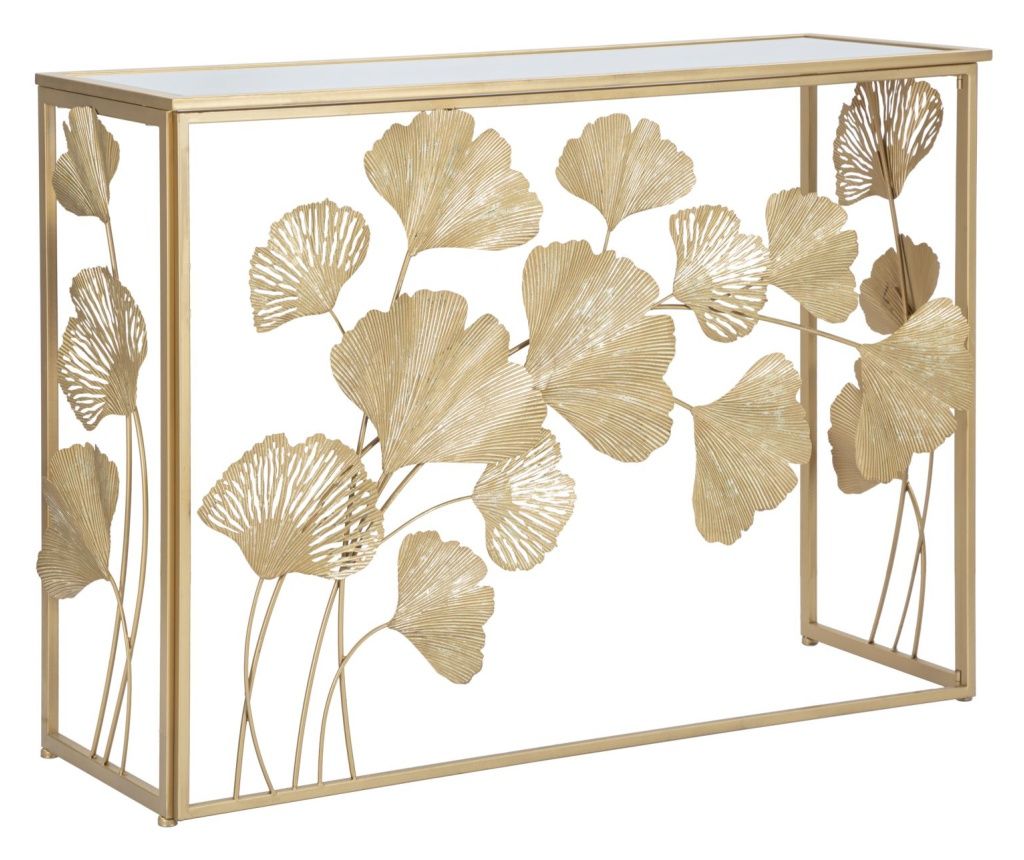 Konzolna mizica Ferro Gold 108 cm