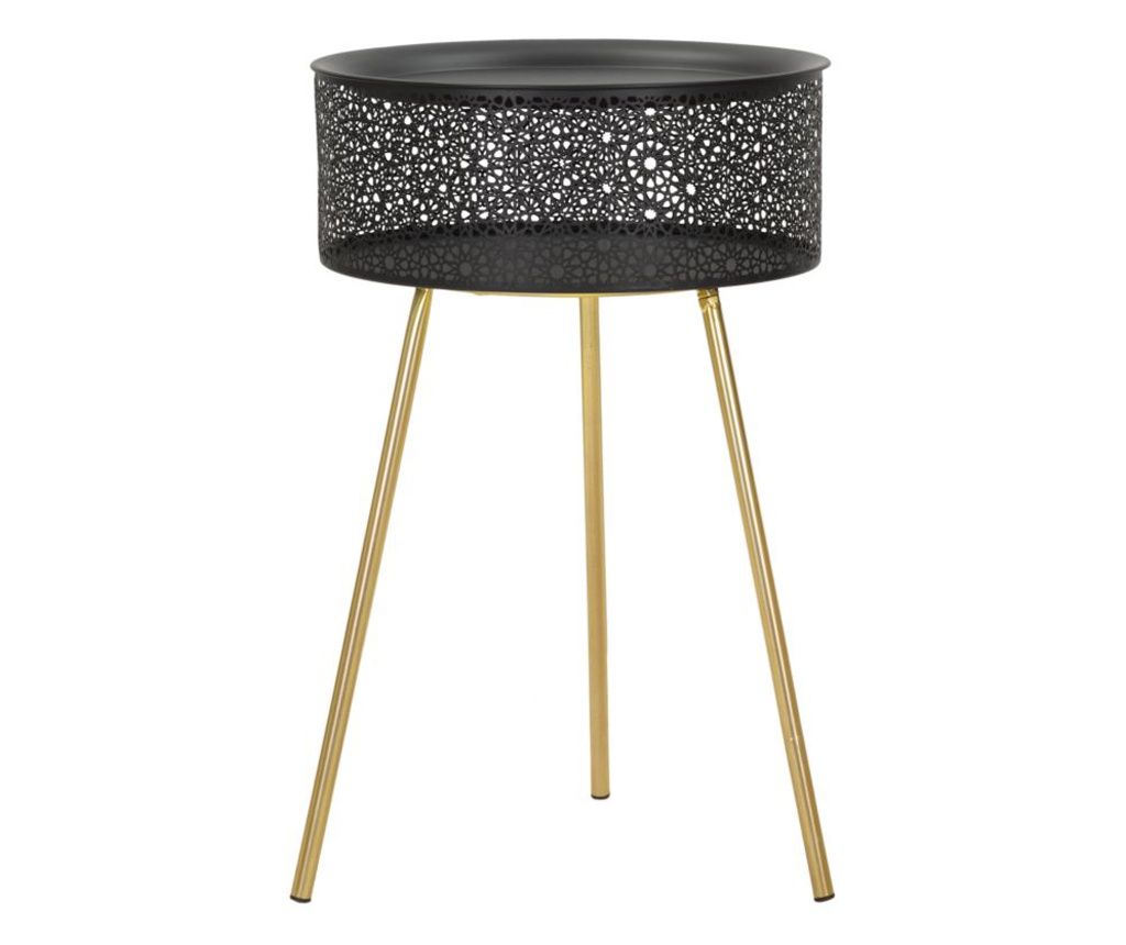 Konferenční stolek Blacky Gold 40 cm