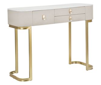 Konzolový stolík Beauty béžový 100 cm