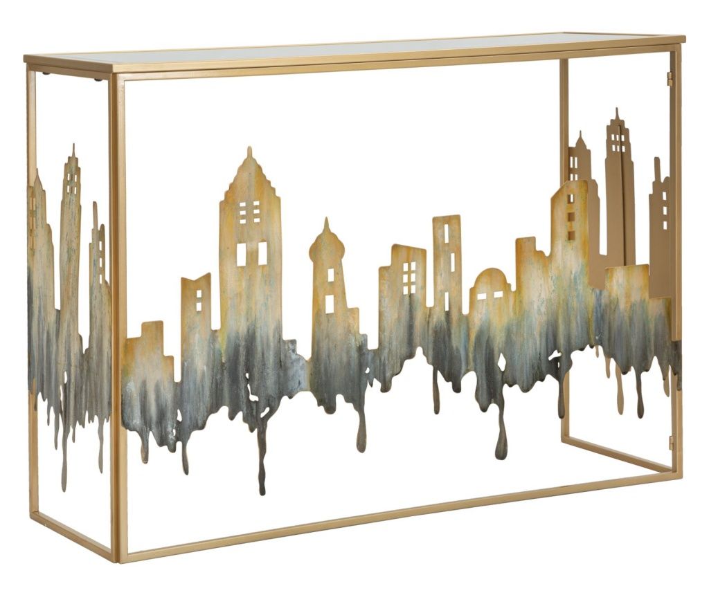 Konzolna mizica City Gold 110 cm