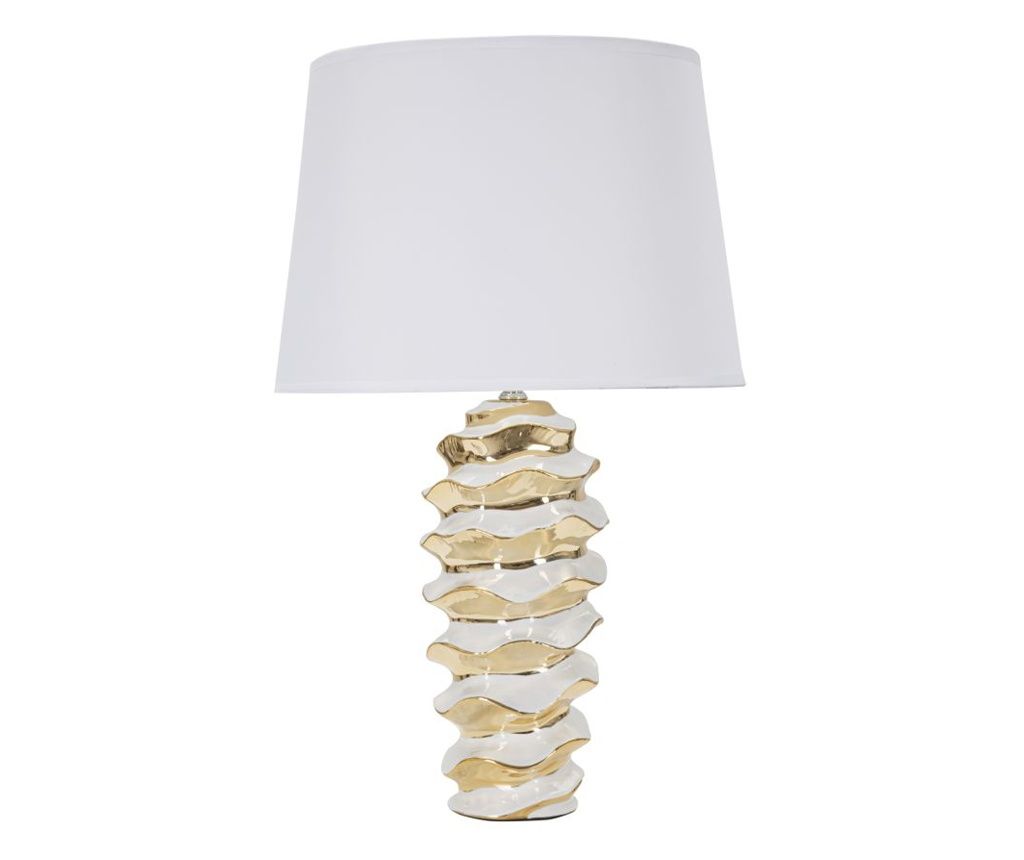 Stolní lampa Space bílá 33 cm