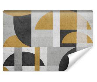 Fototapeta Dekorace s geometrickými vzory s módním 3D efektem  180x120cm