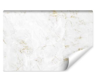 Fototapeta Mramorové prvky zlato abstraktní dekorace s 3D efektem do obývacího pokoje  368x254cm