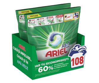 2x ARIEL ALLIN1 PODS DETERGENT CAPSULE 54BUC