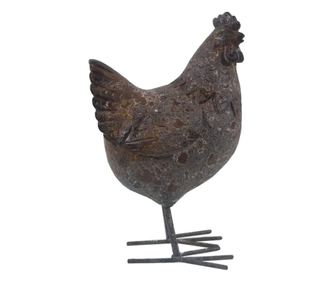 Figurica kokoši, polirezin, 13x9x20 cm