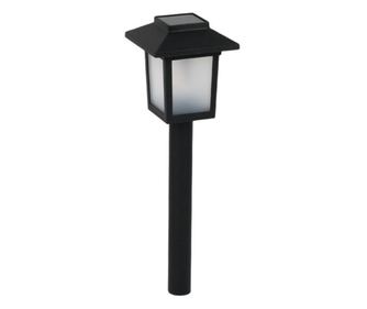 Lampa solara tip torta cu efect de flacara, cu senzor de lumina, pentru exterior, curte, terasa si gradina, cu iluminare galbena