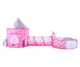 3az1-ben játszósátor, rózsaszín