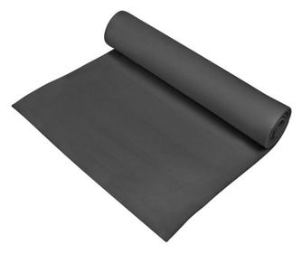 Saltea pentru yoga, pilates sau camping, 179.5x59.5x0.6 cm, neagra