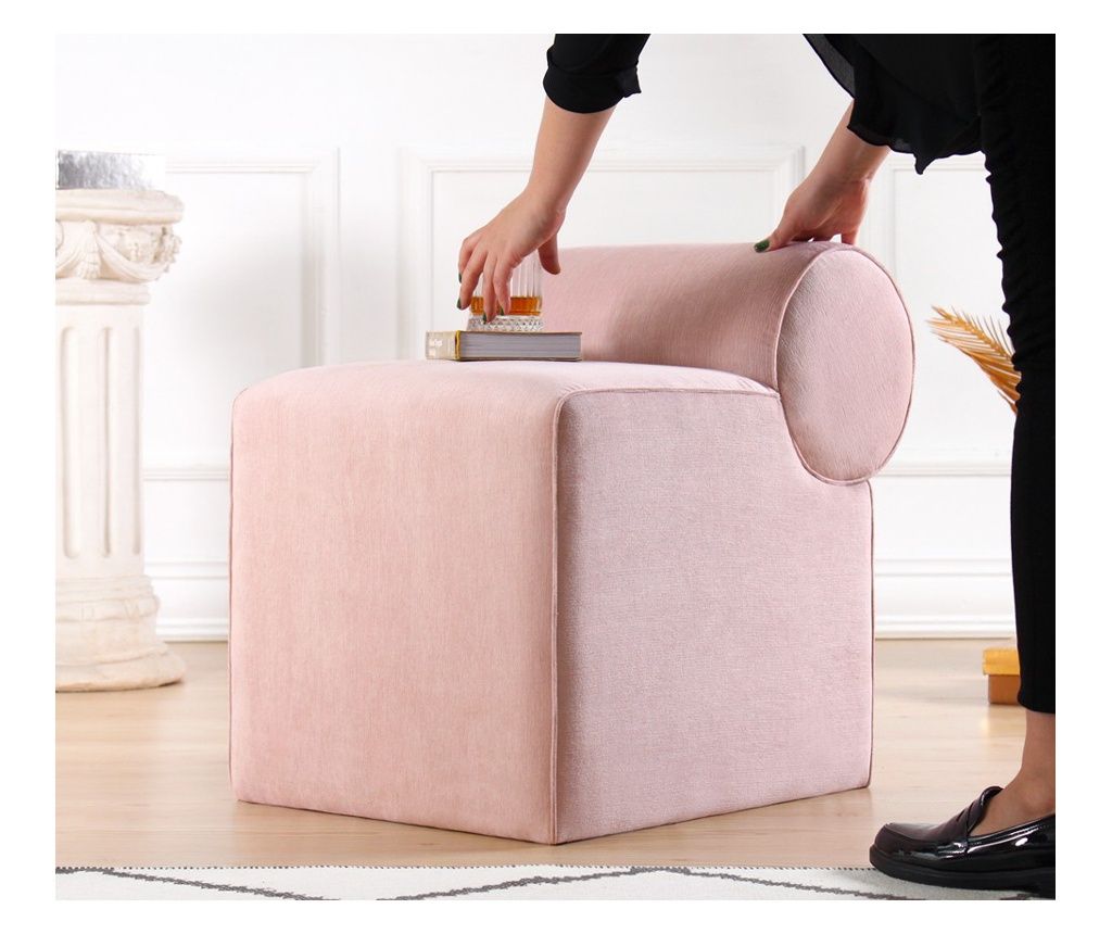 Καρέκλα, Linburg Puf - Ροζ