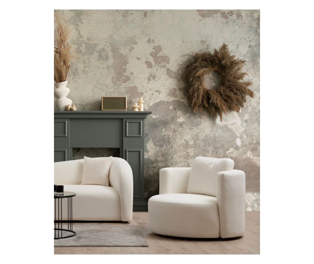 Armchair, Asos Cream - Wing