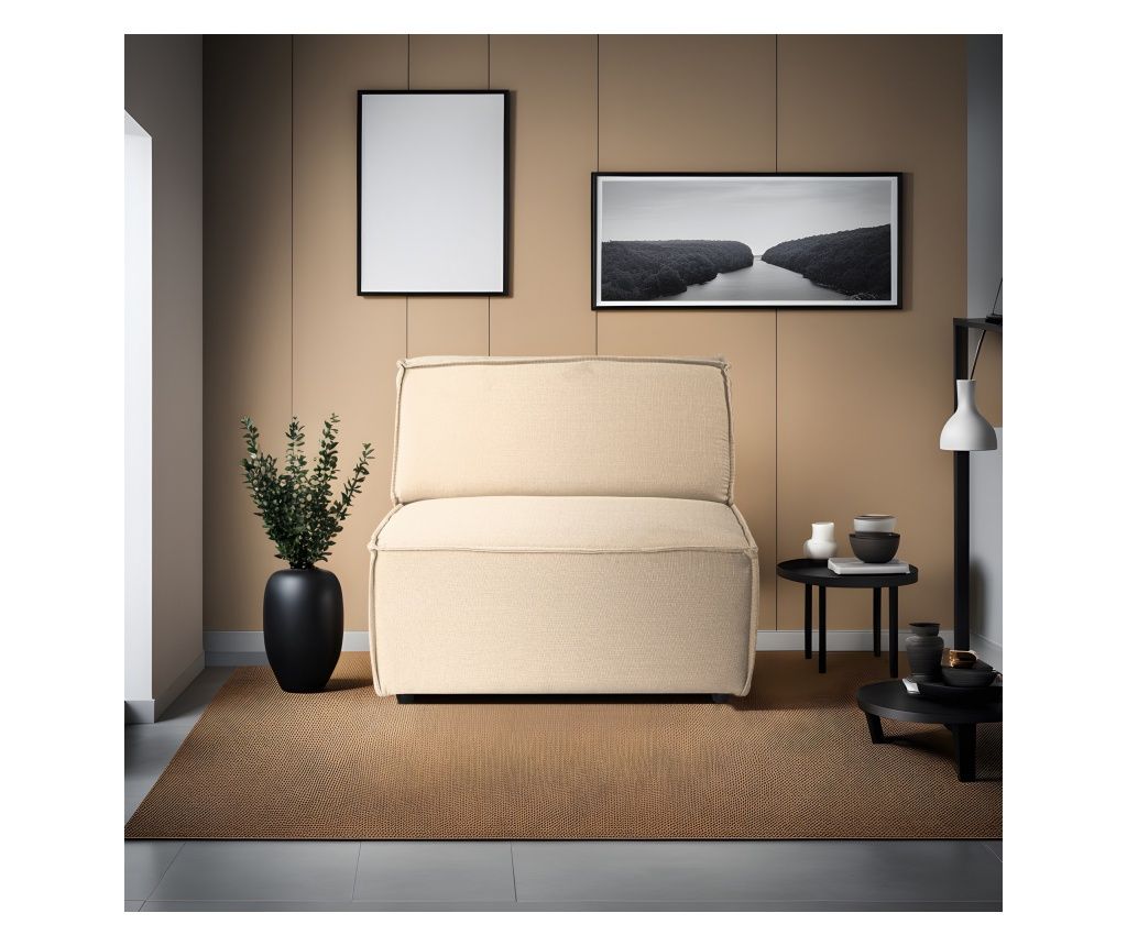 Naslonjač, Puzzle Module (O1) - Cream 