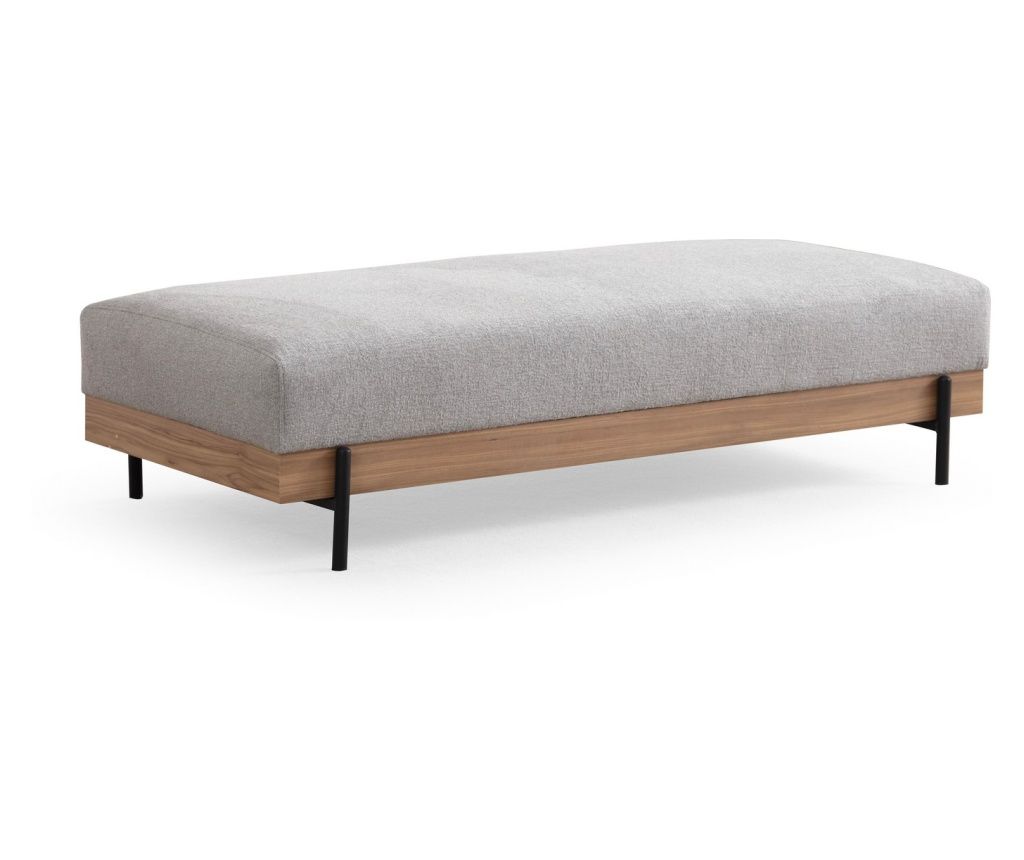Pouffe, Eti Oak Pouffe - Siva 