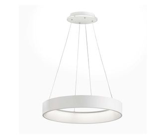 Lustra Suspendata Led Wofi Shay 2 Dimabila Lumina Calda 3000K 3650 lumeni 39W Alb