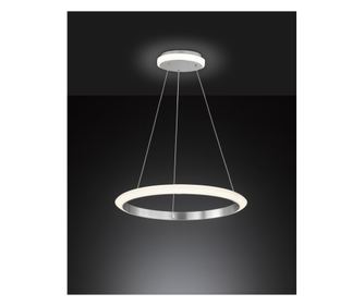 Lustra Suspendata Led Wofi Newa Dimabila 3000K 2450 lumeni 27,5W Argintie