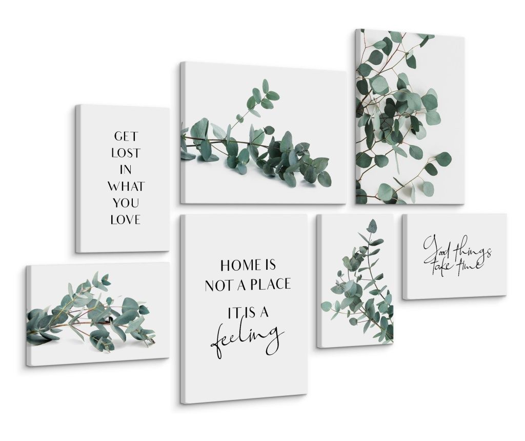 EUCALYPTUS Leaves Nature Bedroom Pictures 110x80