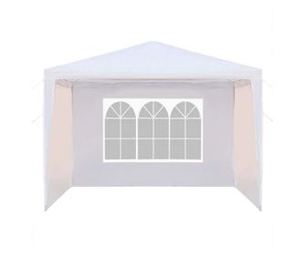 Pavilon ponyva több típusban-2,9x2,9 méteres tető és oldalfal ponyva