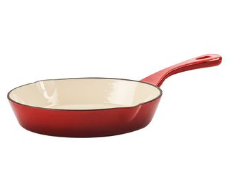 Tigaie, fonta emailata, rotunda, 20 cm, rosu Crock-Pot