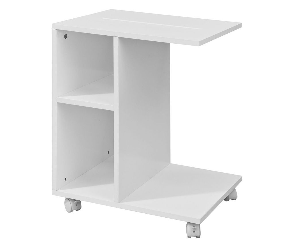 SoBuy table d appoint canapé, kanapéasztal, asztalka FBT48-W