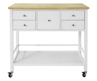 Insula de bucatarie cu roti