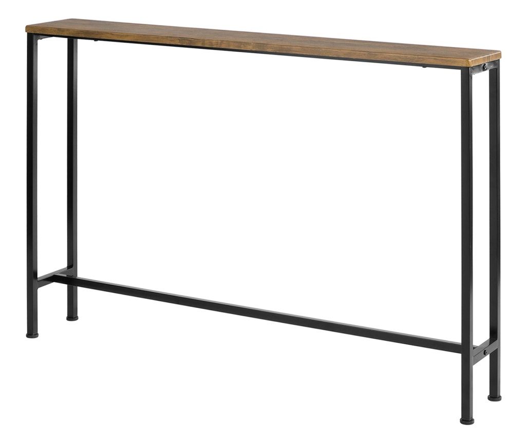 SoBuy FSB19-XL-N Konzolový stolek Boční stolek Odkládací stolek Přírodní 120x80x20cm