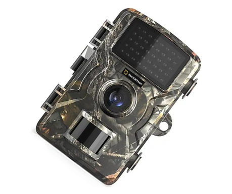 Game megfigyelő kamera 20m mozgásérzékelővel, infravörös, éjjellátó vadászat, zöld álcázás