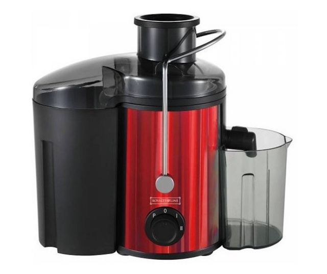 Сокоизстисквачка Royalty Line PJ-19001, 700W, 2 скорости+Pulse, 0.450 ml, Система против капене, Червен