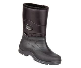 Cizme de iarna din pvc, imblanite, impermeabile, Coldmax Negru 43
