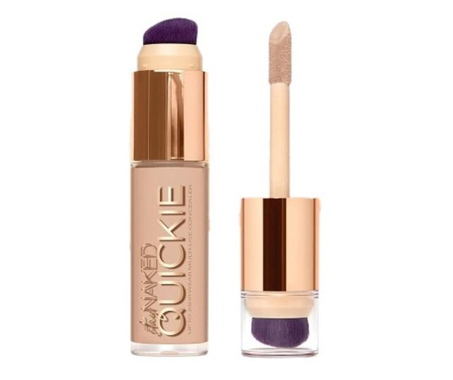 Magas fedésű korrektor, Urban Decay, Stay Naked Quickie korrektor, 24 órás többszöri használat, 30 CP Light, 16,4 ml