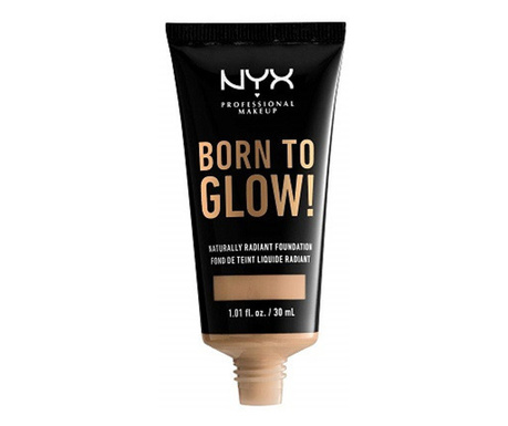 Fond de ten luminos, NYX Professional Makeup, Born To Glow, Naturally Radiant, 10.3 Neutral Buff, 30 ml