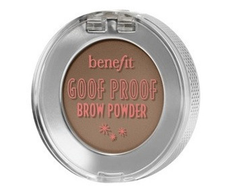 Fard Sprancene, Benefit, Goof Proof Brow Powder, 2 Warm Golden Blonde, 1.9 g