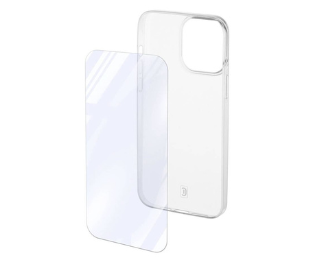 Cellularline Protection Kit Apple iPhone 15 Pro hátlap átlátszó (PROTKITIPH15PROT)