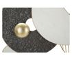 Faldekoráció, vas panel boly cm 70,5x5,7x59,1