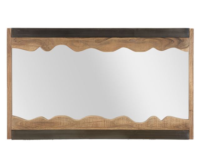 Oglindă de perete Yellowstone cm 120x4x72 (lemn de acacia nilotica)