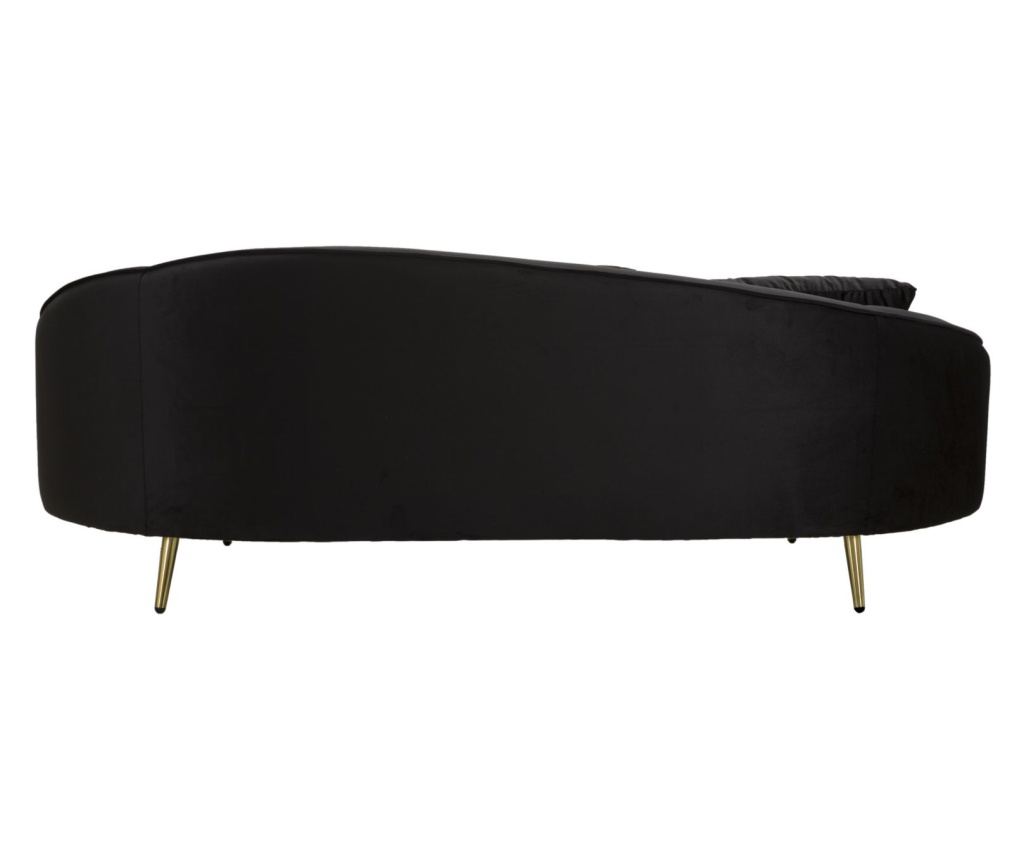 ΚΑΝΑΠΕΣ 3 ΘΕΣΕΩΝ OSLO ΜΕ ΜΑΞΙΛΑΡΙΑ ΜΑΥΡΟΣ CM 185X84X68 - 7