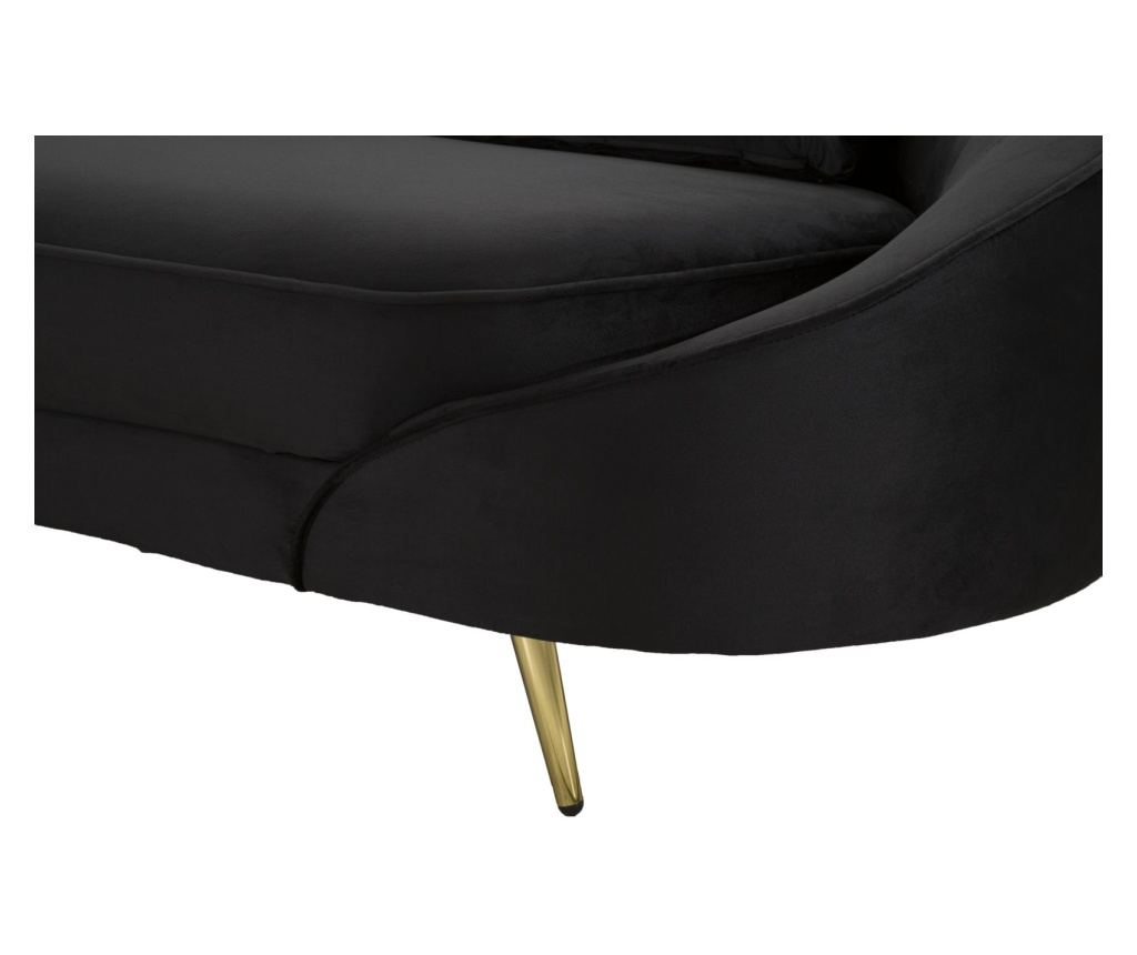 ΚΑΝΑΠΕΣ 3 ΘΕΣΕΩΝ OSLO ΜΕ ΜΑΞΙΛΑΡΙΑ ΜΑΥΡΟΣ CM 185X84X68 - 9