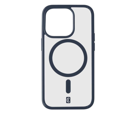 Cellularline Pop MagSafe Case MAG Apple iPhone 15 Pro hátlap átlátszó kék (POPMAGIPH15PROB)