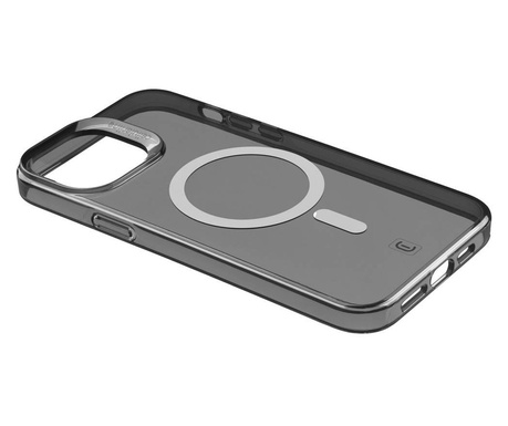 Cellularline Gloss MagSafe Case MAG Apple iPhone 15 Plus hátlap fekete (GLOSSMAGIPH15MAXK)