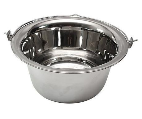 Lonac od nehrđajućeg čelika s ručkom, 22 L, Perfect Home