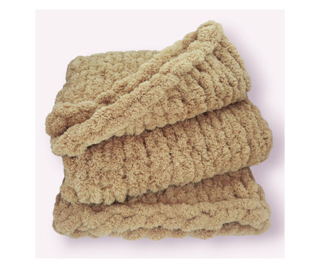 Плетено одеяло Chunky Sand, EloraVala, 140/200см
