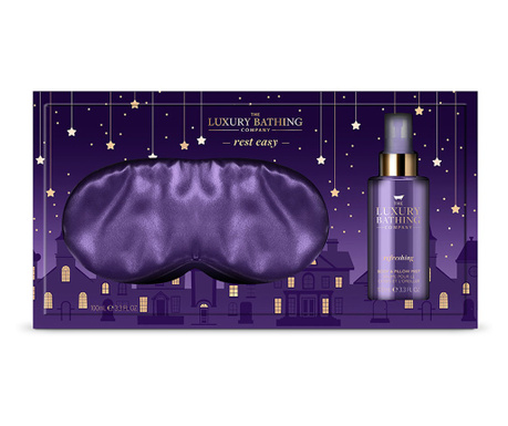 Set Cadou Sleep Easy, The Luxury Bathing Company, Lavander, 100 ml