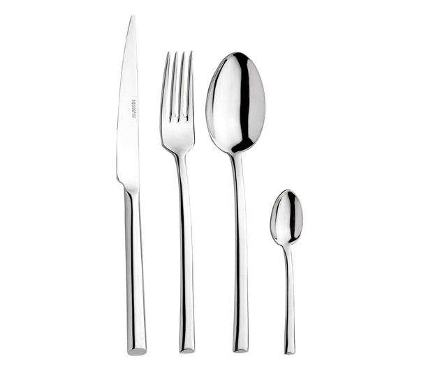 Set 6 furculite medii INOXRIV MEDEA, inox, L18cm, grosime 3,5mm, finisaj lucios