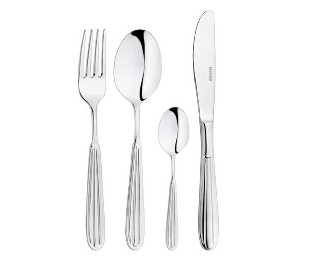 Set 6 furculite fel principal INOXRIV NOVIA, inox 18/0, L20cm, grosime 3mm, finisaj lucios