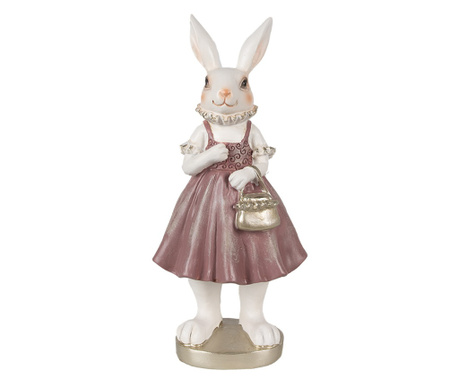 Uskrsna figurica od poliresina Bunny Girl 12x10x27 cm