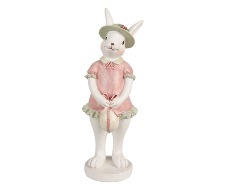 Uskrsna figurica od poliresina Bunny Girl 9x9x26 cm