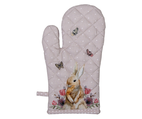 Set od 2 termo pamučne rukavice Rabbit 18x30 cm