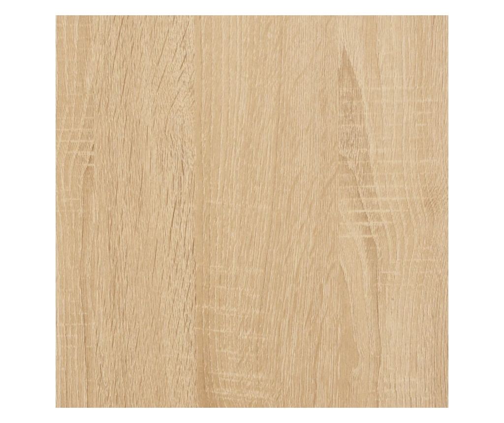 Komoda, hrast sonoma, 69,5x34x90 cm, kompozitno drvo - 12