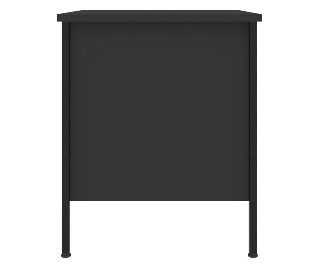 Noćni ormarići, 2 kom, crni, 40x42x50 cm, kompozitno drvo - 8